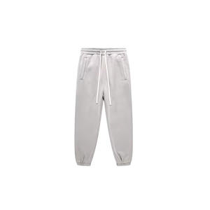 Pantalones Deportivos Casuales Vintage Lavados, 400g, de Lana, Estilo Urbano, Color Sólido, Impermeables, Talla Grande, Ecológicos para Hombre - Product Image 3
