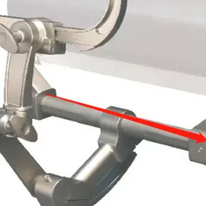 Sistema de reposacabezas SPETZLER, instrumento médico de acero inoxidable duradero para una estabilización precisa de la cabeza en neurocirugía - Product Image 4