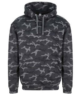 Sudadera Deportiva con Capucha de Felpa Técnica para Hombre con Logotipo Personalizado, Estampado de Camuflaje, Tejido de Punto de Poliéster/Algodón, Estilo Formal, Sudadera de Camuflaje para Caza y Pesca con Protección Solar UPF 50+ - Product Image 3