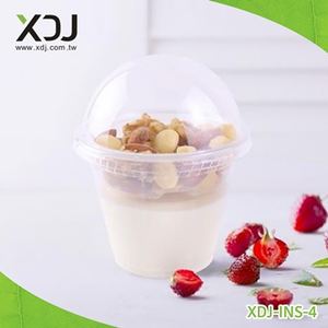 Tasse d'insertion en plastique PET Parfait de 4 oz de haute qualité de Taiwan pour l'emballage de fruits et de collations - Product Image 3