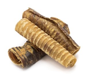 Tráquea de Res Orgánica Seca al Aire para Mascotas, Palo de Masticar para Perros, Seguro para Morder, Carne Pura, Alimento para Mascotas - Product Image 1