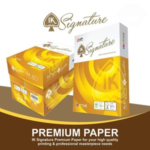 Calidad Superior 100% pulpa de madera Natural IK amarillo A4 80gsm papel de copia perfecto pedidos de oficina a granel suministrados por fábrica - Product Image 4