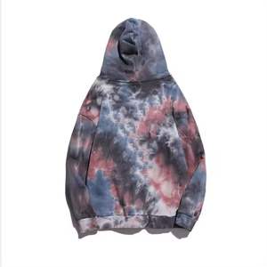 Última moda de los hombres sudaderas con capucha High Street Casual pulóver personalizado estampado gráfico bordado OEM forrado liso sólido - Product Image 2