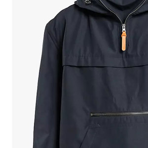 Chaqueta cortavientos para exteriores informal ligera y personalizada para hombre, chaqueta cortavientos impermeable con cuello con capucha para todas las estaciones - Product Image 6