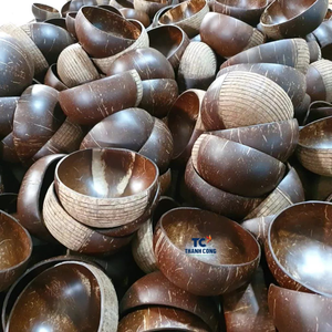 Vente en gros Bol en coquille de noix de coco incrusté de nacre Bols en noix de coco MOP Fabriqué au Vietnam - Product Image 5