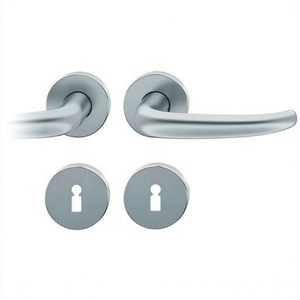 Juego de 12 tiradores y pomos minimalistas en forma de U de acero inoxidable para muebles (izquierda/derecha D/D FSB) - Product Image 3