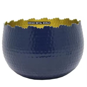 Elegant Design Tableware <b>Chocolate</b> Sweets Serving Bowl Hammered Metal Serving Bowl <b>Wedding</b> And Other Events In Reasonable Price - Product Image 2