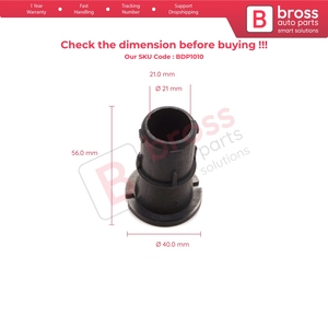 ขายึดกระจกมองข้างพับได้ รุ่น BDP1010 สำหรับ C4 Picasso Elysee 301 รหัส 963028691R - Product Image 5
