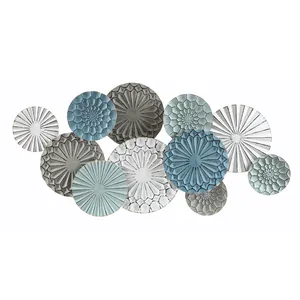 Adornos decorativos para el hogar, accesorios de metal multicolor para decoración de pared, estilo único, nuevo diseño - Product Image 3