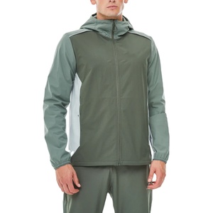 Ensemble de survêtement réfléchissant haute qualité pour homme : veste coupe-vent et pantalon imperméable, style streetwear, vente en gros - Product Image 1