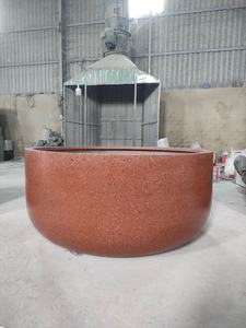 [Leo Nguyen Le] - Maceta de Terrazo para Exteriores - Juego de Macetas de Terrazo y Granito - Macetas de Mármol para Jardín Exterior y Hogar - Product Image 2