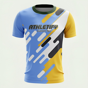 Maillot de football pour hommes, logo et numéros d'équipe personnalisés, idéal pour les matchs et l'entraînement, coupe confortable. - Product Image 1