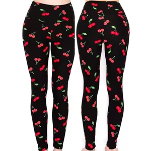 Leggings pour femmes au meilleur design, de haute qualité, tricotés, légers, respirants, sans couture, antibactériens, en polyester, élastiques, pantalons unis - Product Image 1