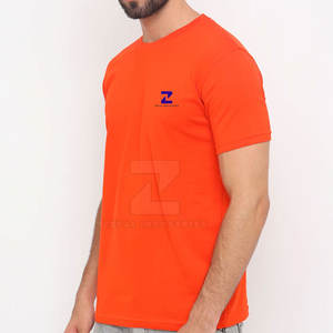 Nouveauté T-shirts pour hommes de haute qualité Solide 100% coton Col rond Manches courtes Tailles personnalisables Écologique Respirant - Product Image 3