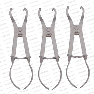 Ensemble de 19 pièces de kit de barrage en caoutchouc manuel avec cassette de stérilisation de 20 pièces en acier inoxydable allemand Vaslcare - Product Image 4