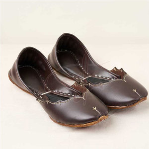 Calzado Profesional para Mujer, Khussa de Piel Sintética Antideslizante, Color y Talla Personalizables, Alta Calidad, para Todas las Temporadas - Product Image 1