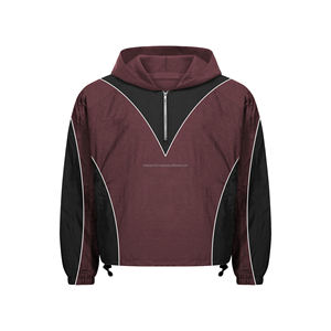 Chaqueta cortavientos 2025 de alta calidad para hombre, ropa de calle de doble color hecha a medida, chaqueta cortavientos para hombre - Product Image 6