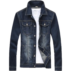 <b>Men</b> <b>Jacket</b> Casual Loose <b>Denim</b> <b>Jacket</b> Hot Selling Custom Long Sleeve Drop Shoulders Wholesale Breathable <b>Men</b> <b>Denim</b> <b>Jacket</b> - Product Image 3