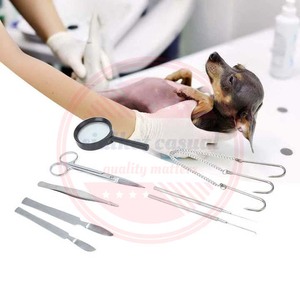 Kit de herramientas de disección de acero inoxidable de 8 piezas, juego de instrumentos de disección, instrumentos de Neurocirugía - Product Image 5