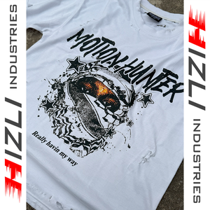 T-shirt graphique en coton 100% délavé, impression sérigraphique personnalisée, streetwear, fabricant en gros - Product Image 4