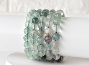 Wholesale Bulk Selling Green Fluorite 8mm Crystal <b>Bracelet</b> Best <b>Healing</b> <b>Bracelets</b> for Meditation Jewelry - Product Image 5