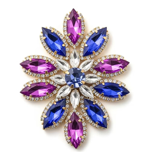 Adornos Termoadhesivos Ecológicos con Parte Posterior Plana, Material de Cristal, Adhesivo Activado por Calor, Fácil Aplicación para Decoración de Prendas - Product Image 4