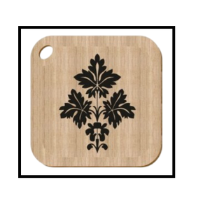 Planche à découper en bois de légumes et de fruits de forme rectangulaire pour l'usage de cuisine Planche à découper en bois avec autocollant et bois fini - Product Image 5