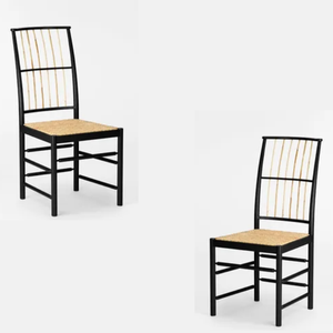 Chaise de restaurant à dossier haut en bois massif avec siège en rotin pour salle à manger et hôtel Prix d'utilisation - Product Image 6