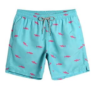 Logotipo personalizado Pesca Impresiones Hombres Gimnasio Blanked Deportes Jogger Swim-Beachwear Hombres Summer Meshed-Pantalones cortos para hombres - Product Image 1