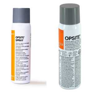 Pansement transparent imperméable en spray Opsite 100 ml et 240 ml certifié CE, durée de conservation d'un an pour la protection des plaies et post-opératoire - Product Image 1