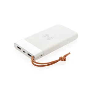 Aria 8,000mAh <b>Wireless</b> <b>Powerbank</b> Customized Promotional Gadgets - Product Image 1