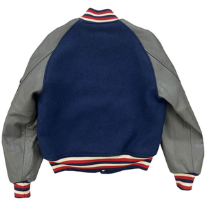 Heavy Wool and Genuine Leather Varsity <b>Jackets</b> Unisex Letterman Bomber Style <b>Jackets</b> Custom Chenille <b>Patch</b> Supplier - Product Image 2