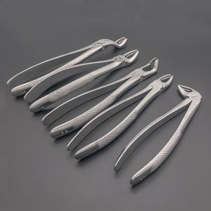 Tang pencabutan gigi dewasa 10 buah/set, Forcep ekstraksi gigi anak 7 buah/set, alat bedah gigi alat kedokteran gigi - Product Image 2