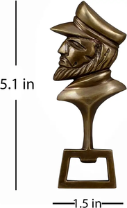 ที่เปิดขวดทองเหลืองแท้ ทำมือ ขนาดและรูปทรงตามสั่ง งานพรีเมียม - Product Image 6