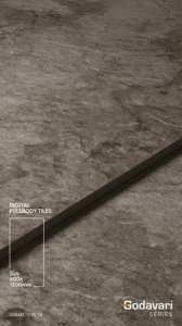 Picket Shape 2x6 Inch Indoor/Outdoor Full Body Porcelain <b>Mosaic</b> Tiles Glossy/Matt Apricot CHIP for Living Room Interior Wall - Product Image 4