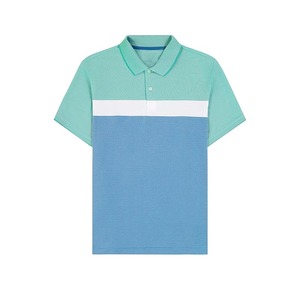 Freshco Enterprises Mezcla de algodón tejida formal para hombre para camisas Logotipo personalizado Manga corta Transpirable - Product Image 3
