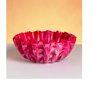 Tazón y Plato para Servir de Resina Más Vendidos, Aptos para Lavavajillas, Diseño Europeo Moderno Personalizable para Uso en el Hogar y Fiestas - Product Image 3