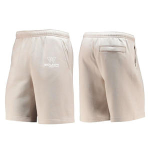 Fabricante personalizado al por mayor Casual Sweat Sport Jogging Shorts Tallas grandes Pantalones cortos para hombres Cintura elástica Pantalones cortos Unisex. - Product Image 2