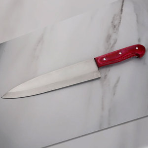 Cuchillo de Chef Profesional de Acero Inoxidable de Alta Calidad, Extra Afilado, Duradero, Hecho a Mano, Orientación de Mano Ajustable para Cocina Diaria - Product Image 2