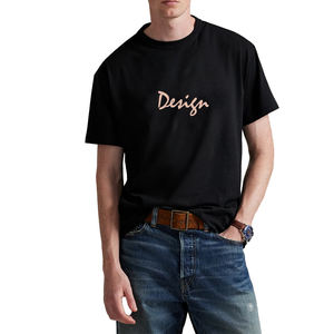 เสื้อยืดกีฬาผู้ชายทรงคลาสสิกสำหรับเสื้อโปโลผ้าฝ้ายปักลายโลโก้ด้านหน้าผลิตได้ตามต้องการ - Product Image 6