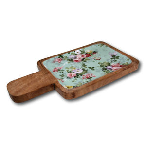 Plateaux à dessert en bois personnalisés au design vintage Meena Work Handmade Pure Wood Idéal pour les collations Plateau de service élégant - Product Image 2