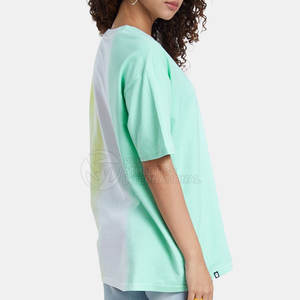Camiseta de gran tamaño con logotipo impreso personalizado para mujer, gran oferta, camiseta de gran tamaño para mujer, camisetas de algodón y poliéster para mujer - Product Image 4