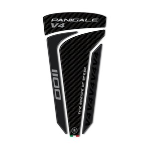 Adesivi Protettivi 3D per Serbatoio su Misura Compatibili con Ducati Panigale V4 2018-2024 Tipo Logo - Product Image 2