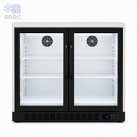 Réfrigérateur transparent, réfrigérateur commercial, vitrine réfrigérée, équipement de réfrigération pour hôtel, mini-bar