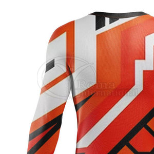 Maillot de motocross imprimé par sublimation, fabricant de maillots de course tout-terrain personnalisés en taille adulte - Product Image 5