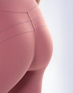 Conjunto de Yoga de talla grande con logotipo personalizado para mujer, Conjunto de sujetador y mallas deportivas de alta elasticidad sin costuras para entrenamiento de yoga en el gimnasio, venta al por mayor - Product Image 6