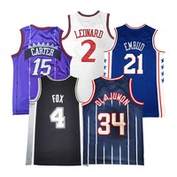 Venta al por Mayor 2025, Camisetas de Baloncesto Americanas Sublimadas Personalizadas, Cosidas en Equipo, Transpirables, de Secado Rápido, 100% Malla de Poliéster