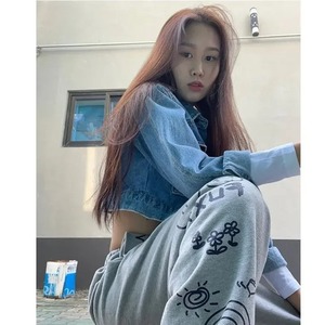 2025 nuevos pantalones Premium para mujer, pantalones de chándal transpirables de algodón orgánico 100%, pantalones informales personalizados para mujer - Product Image 4