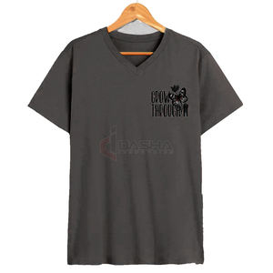 Camiseta Unisex Premium Vintage con estampado de gran tamaño Boxy Heavyweight para hombre, ropa de calle de algodón con gráfico de logotipo personalizado, tela de Jersey - Product Image 5