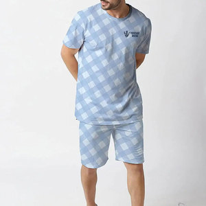 Best Selling Customized Logo <b>Men</b> <b>T</b>-<b>Shirt</b> & <b>Shorts</b> Sets Two Piece Wholesale <b>T</b>-<b>Shirt</b> & <b>Shorts</b> Set For <b>Men</b> - Product Image 3